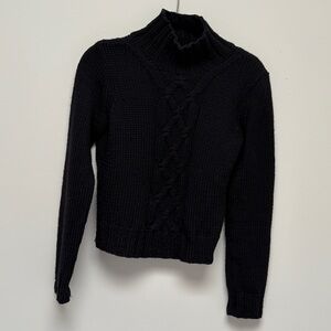 Banana Republic Black Turtleneck Sweater